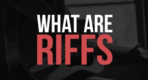 What Is a Riff in Music: A Journey Through Its Essence and More